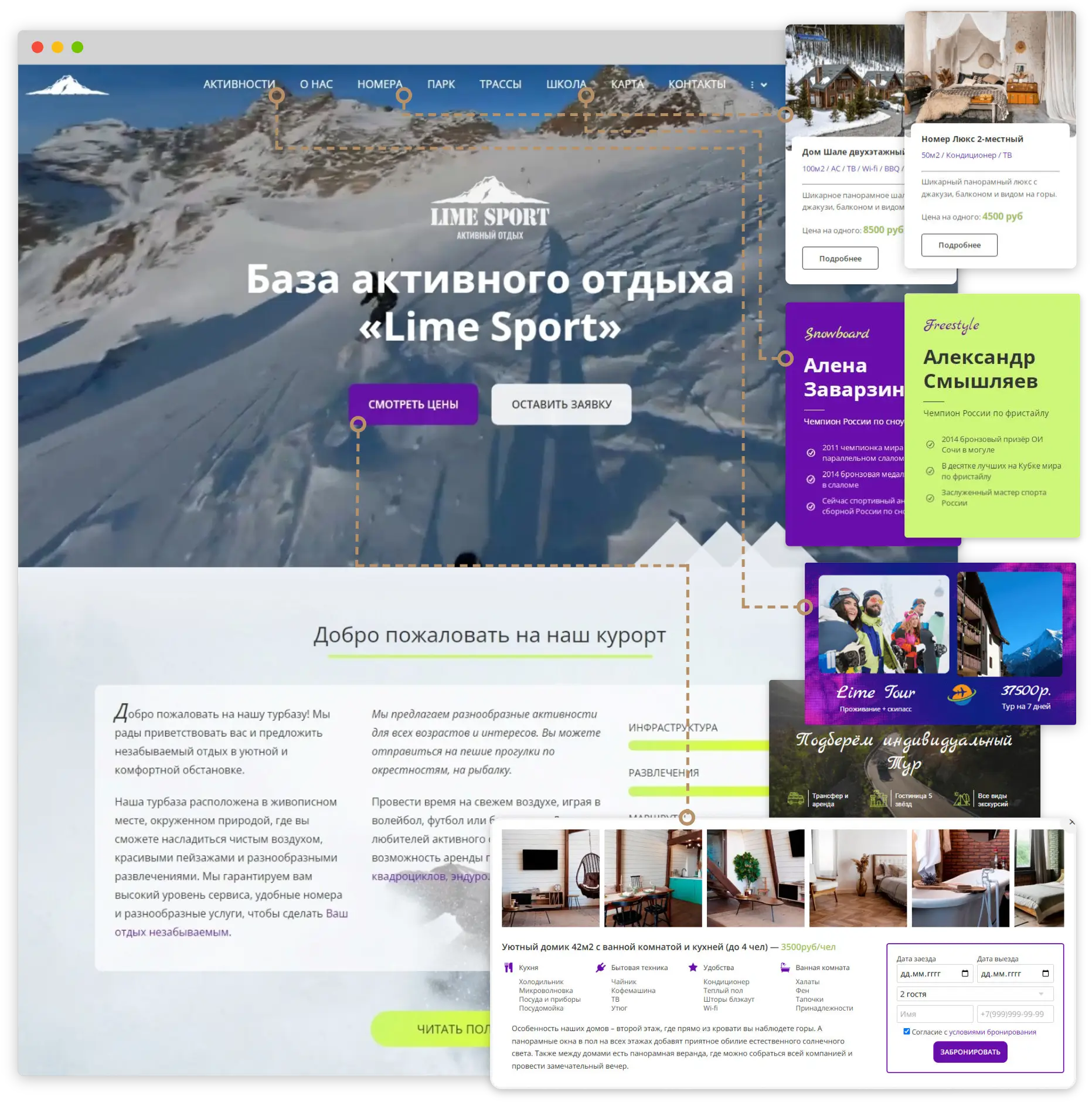 Разработка Landing Page от Flatmedia