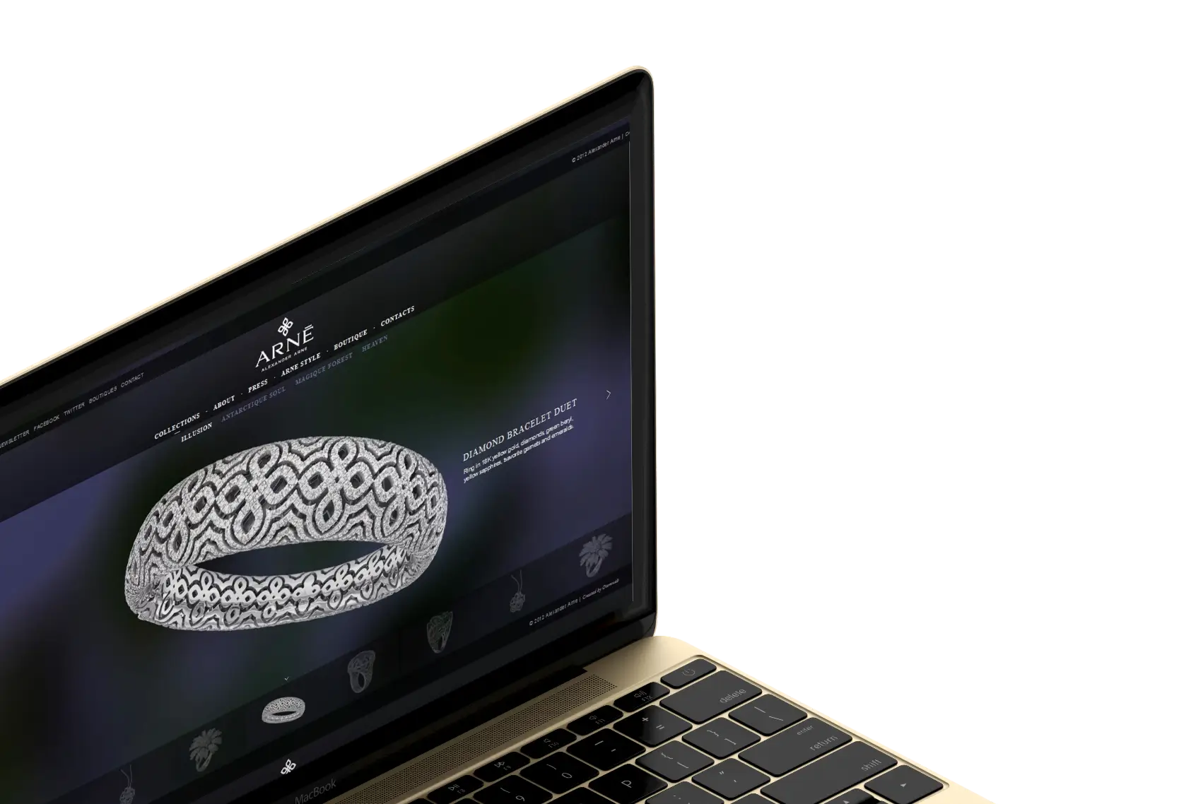 Промо сайт slide 2