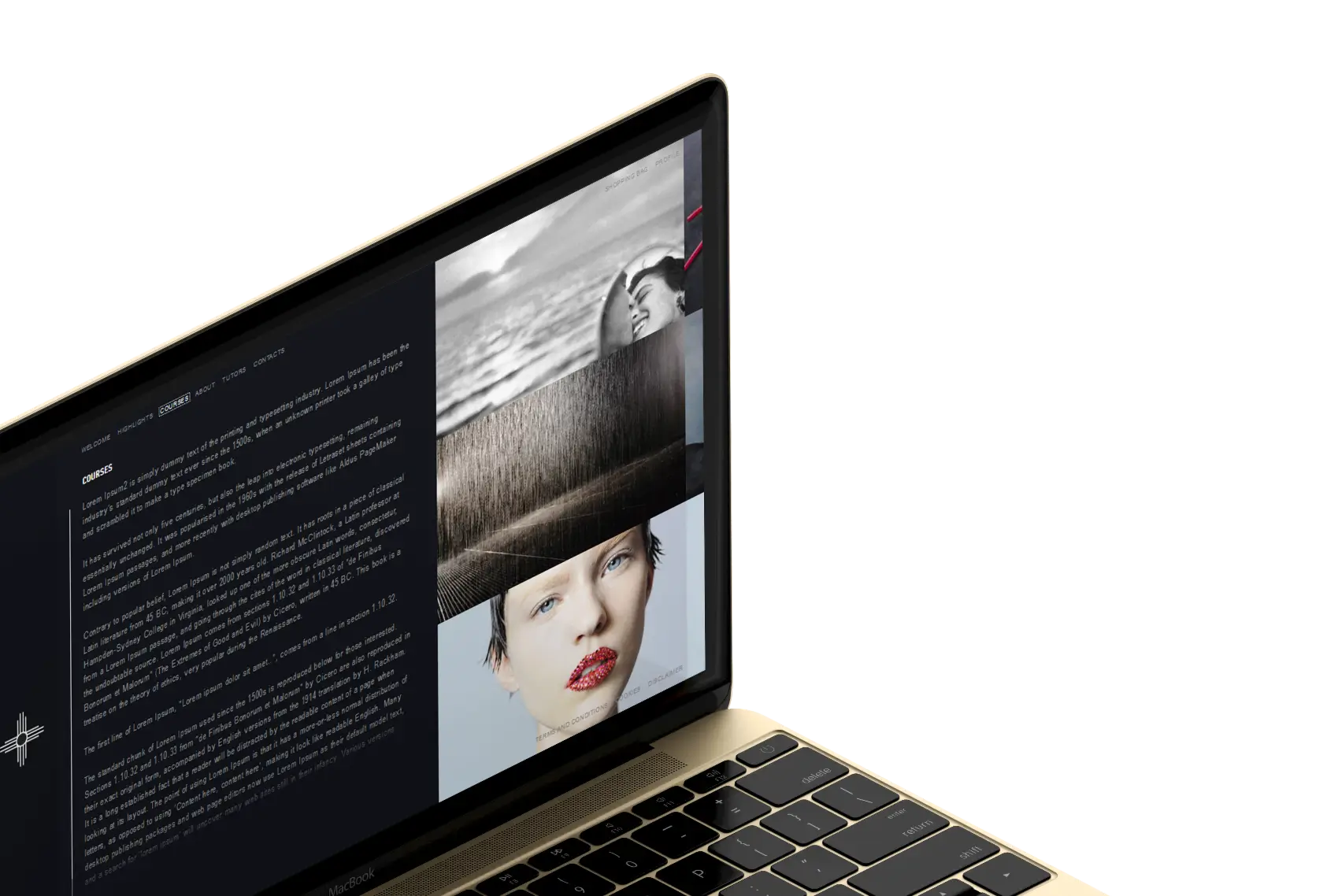 Промо сайт slide 6
